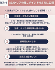 DRX® AZAクリアのポイント