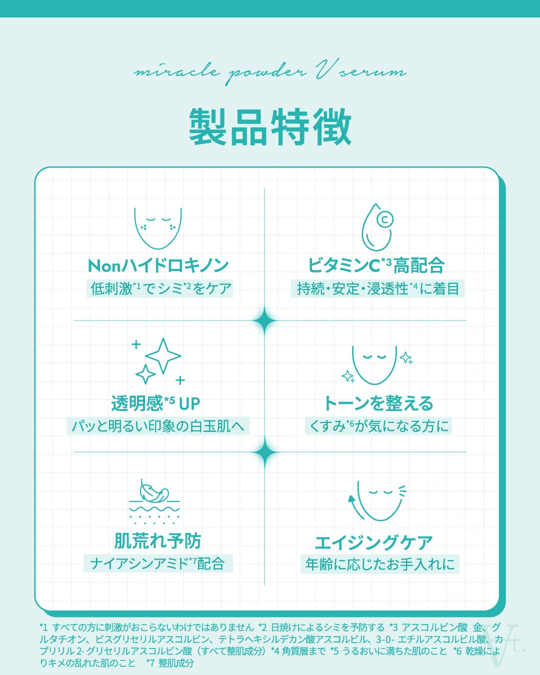 At. ミラクルパウダーVセラム 40g 通販 - X CLINIC online